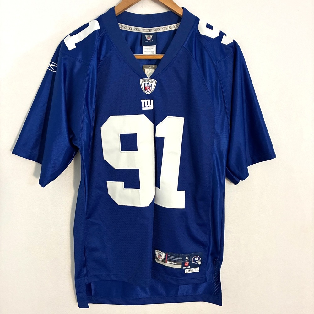 NWT New York Giants Justin Tuck #91 NFL On Field Jersey Men's Size S Football